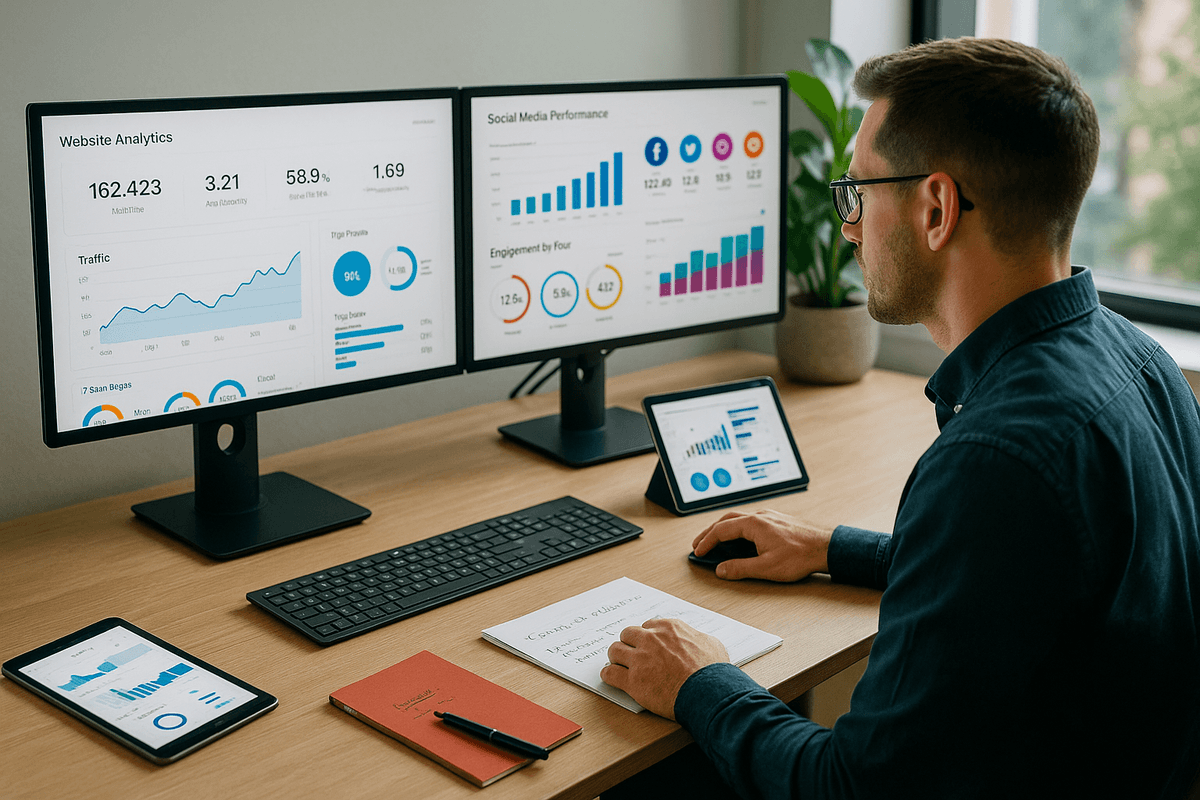 Analytics dashboard and performance